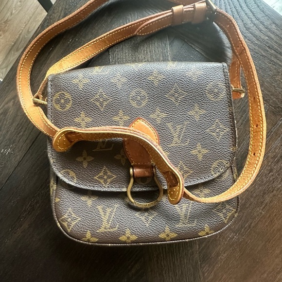 Louis Vuitton Brown Monogram Crossbody Bag - Picture 9 of 16